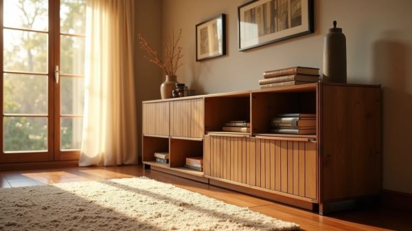 Créer une ambiance chaleureuse avec des solutions de rangement astucieuses