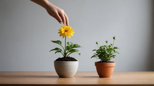 Décorez votre maison avec un pot de fleur en lévitation